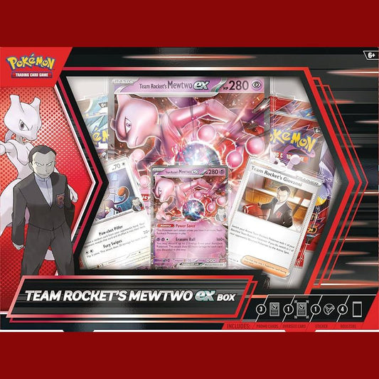 Pokemon Team Rocket's Mewtwo EX Box
