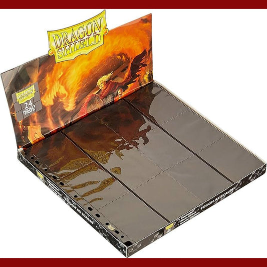 Dragon Shield 24 Pocket Pages - Sideloaded - Clear Front (Box)