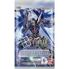 Gundam Card Game" 1st Anniversary Booster Pack "Freedom Ascension [GD05]