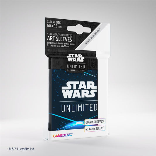 Star Wars Unlimited Art Sleeves Space Blue