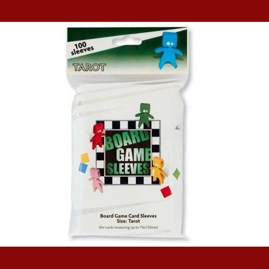 Board Game Sleeves Clear Tarot (70x120mm)