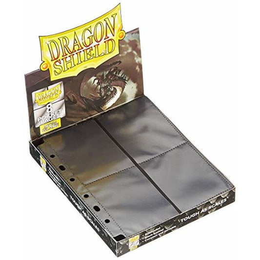 Dragon Shield 8 Pocket Pages - Sideloaded - Non Glare Front (Box)