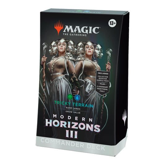 Magic the Gathering Modern Horizons 3: "Tricky Terrain" Commander Deck