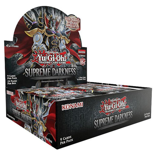 YuGiOh Supreme Darkness Booster Box