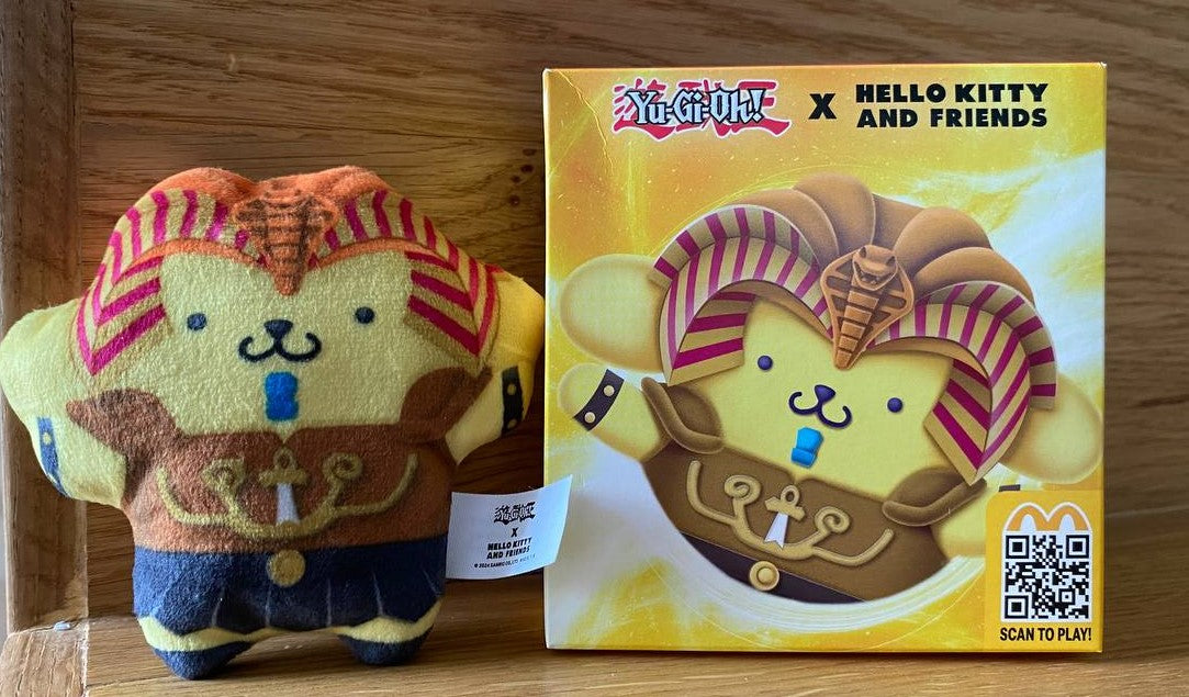 Yu-Gi-Oh x Hello Kitty and Friends Exodia the Forbidden One Pompompurin Pocket Doll