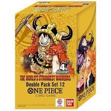 One Piece Card Game DP-12 Double Pack Set 12-The World’s Strongest Warriors BOX