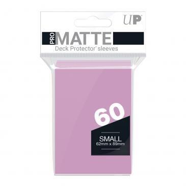 Ultra-PRO Matte 60 Small Sleeves: Pink