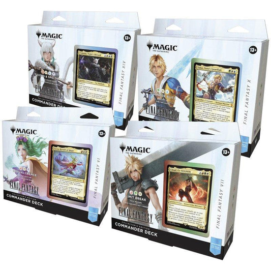 Magic The Gathering: Final Fantasy Collector Deck Display (4 Decks)