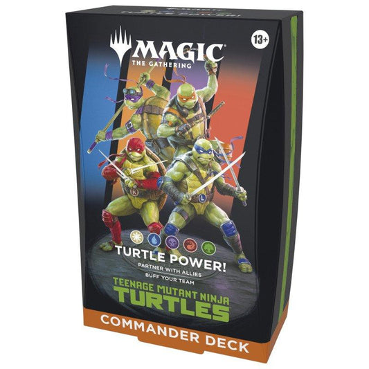 MTG - Teenage Mutant Ninja Turtles Commander Deck Display (4 Decks) - EN