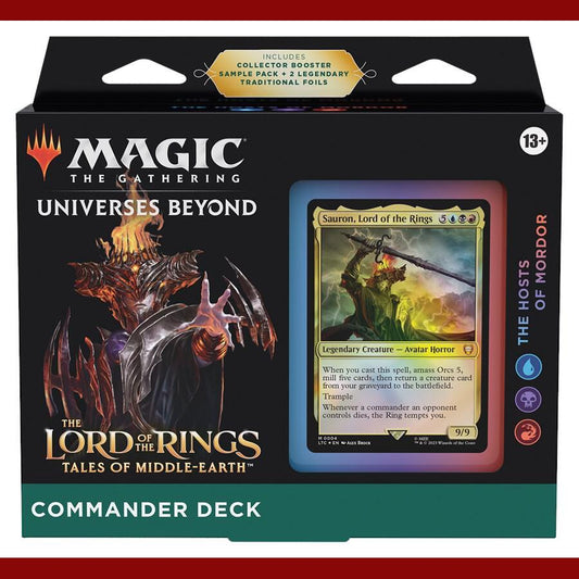 Magic: The Gathering - The Lord of the Rings: Tales of Middle-earth: "The Hosts of Mordor" Commander Deck