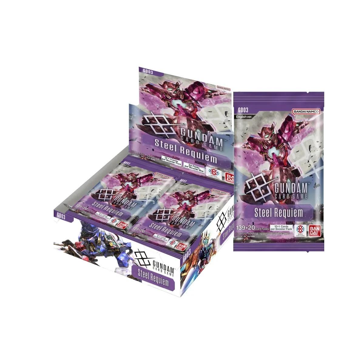 Gundam Card Game Booster Box [GD03] - Steel Requiem