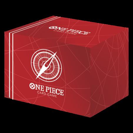 One Piece Clear Card Case Standard Red