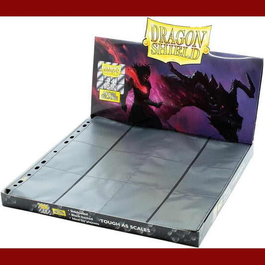 Dragon Shield 24 Pocket Pages - Sideloaded - Non Glare Front (Box)