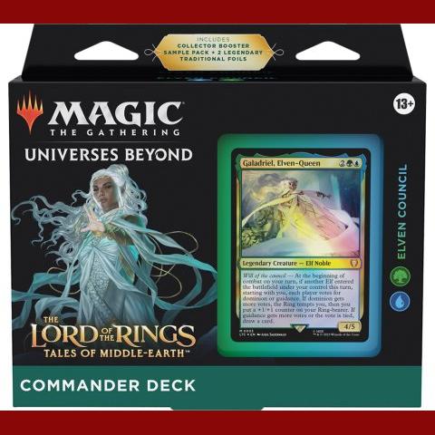 Magic: The Gathering - The Lord of the Rings: Tales of Middle-earth: "Elven Council" Commander Deck