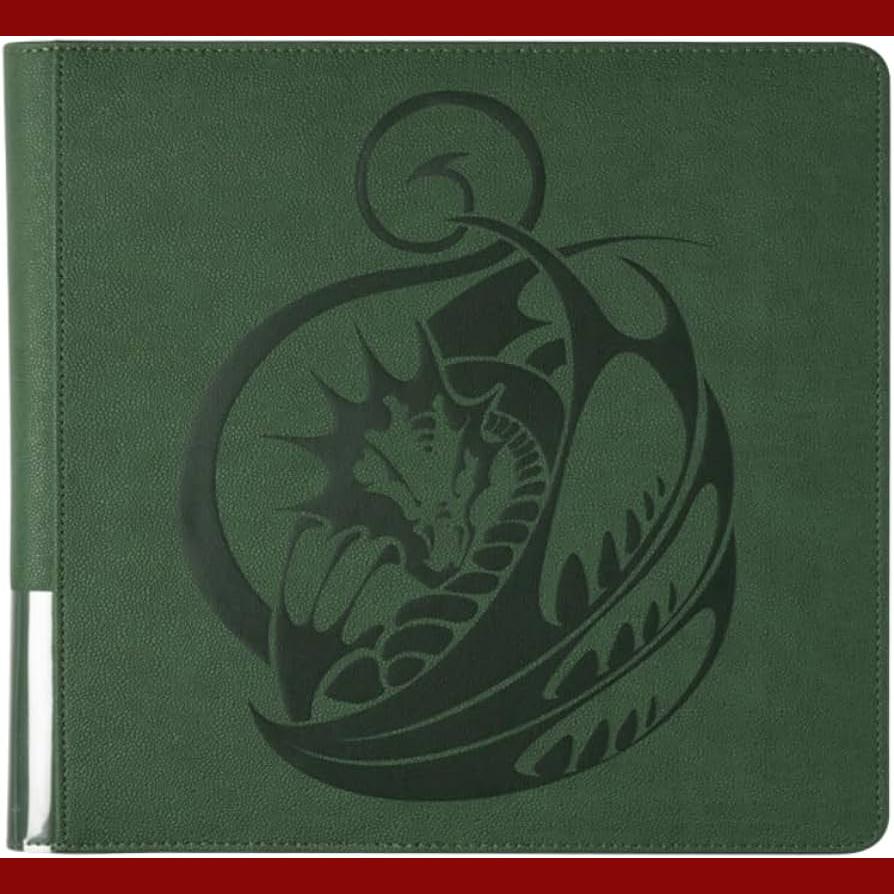 Dragon Shield Zipster XL + 24 Pages Forest Green