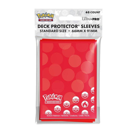 UP - Pokemon: Deck Protector Sleeves: Energy - Fire Type (65 Sleeves)