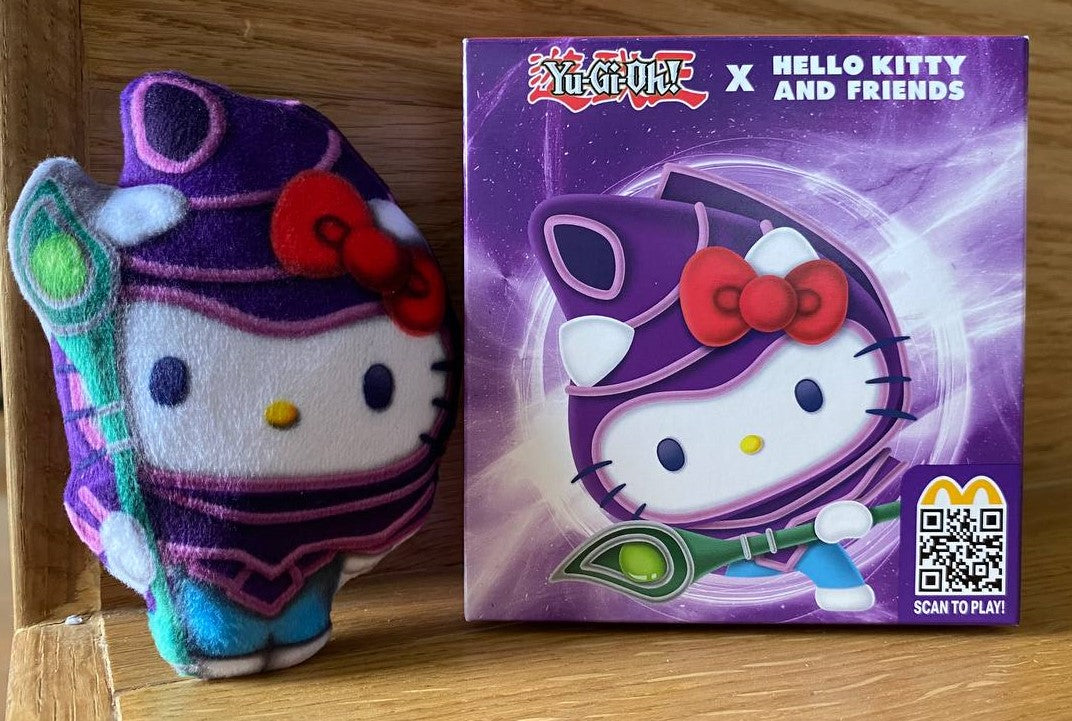 Yu-Gi-Oh x Hello Kitty and Friends Dark Magician Hello Kitty Pocket Doll