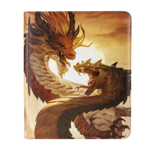 DragonShield - Card Codex Zipster Binder: Regular Wood Snake 2025