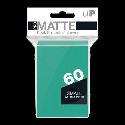 UltraPro Matte Deck Protector 60 Sleeves Aqua