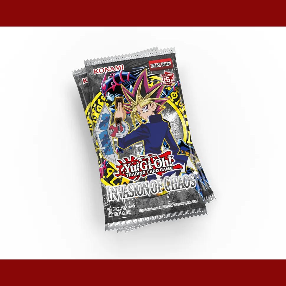 Yu-Gi-Oh Invasion of Chaos Booster Pack (25th Anniv)