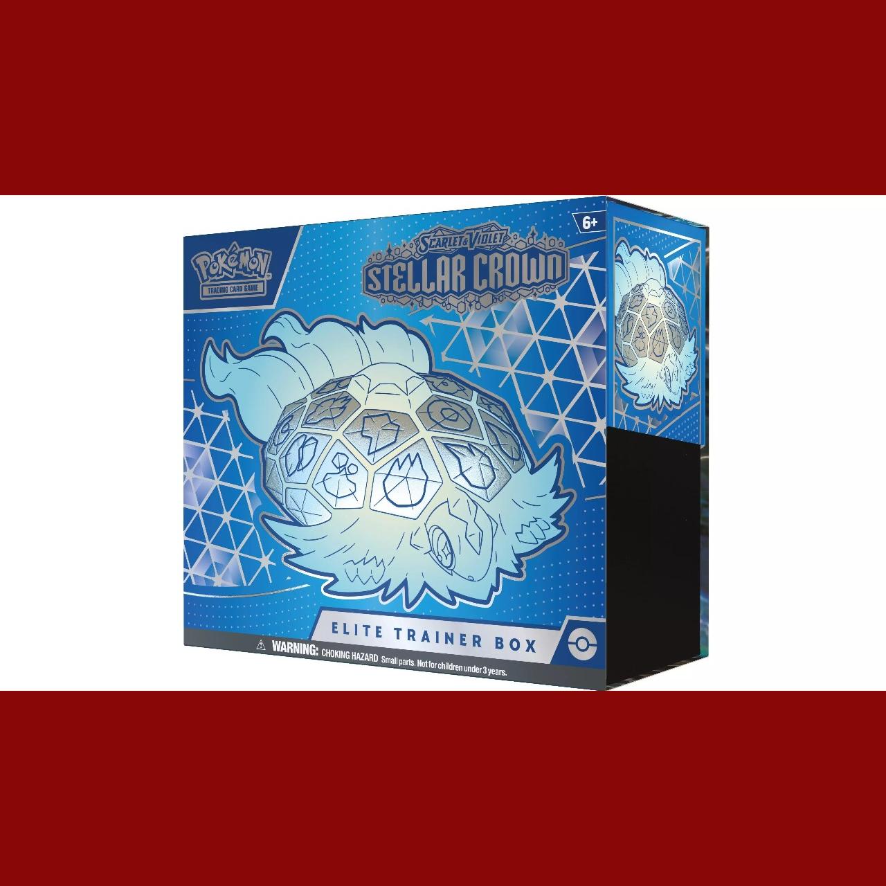 Pokemon Scarlet & Violet Stellar Crown Elite Trainer Box