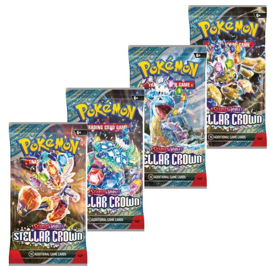 Pokemon Scarlet & Violet Stellar Crown Booster Packs