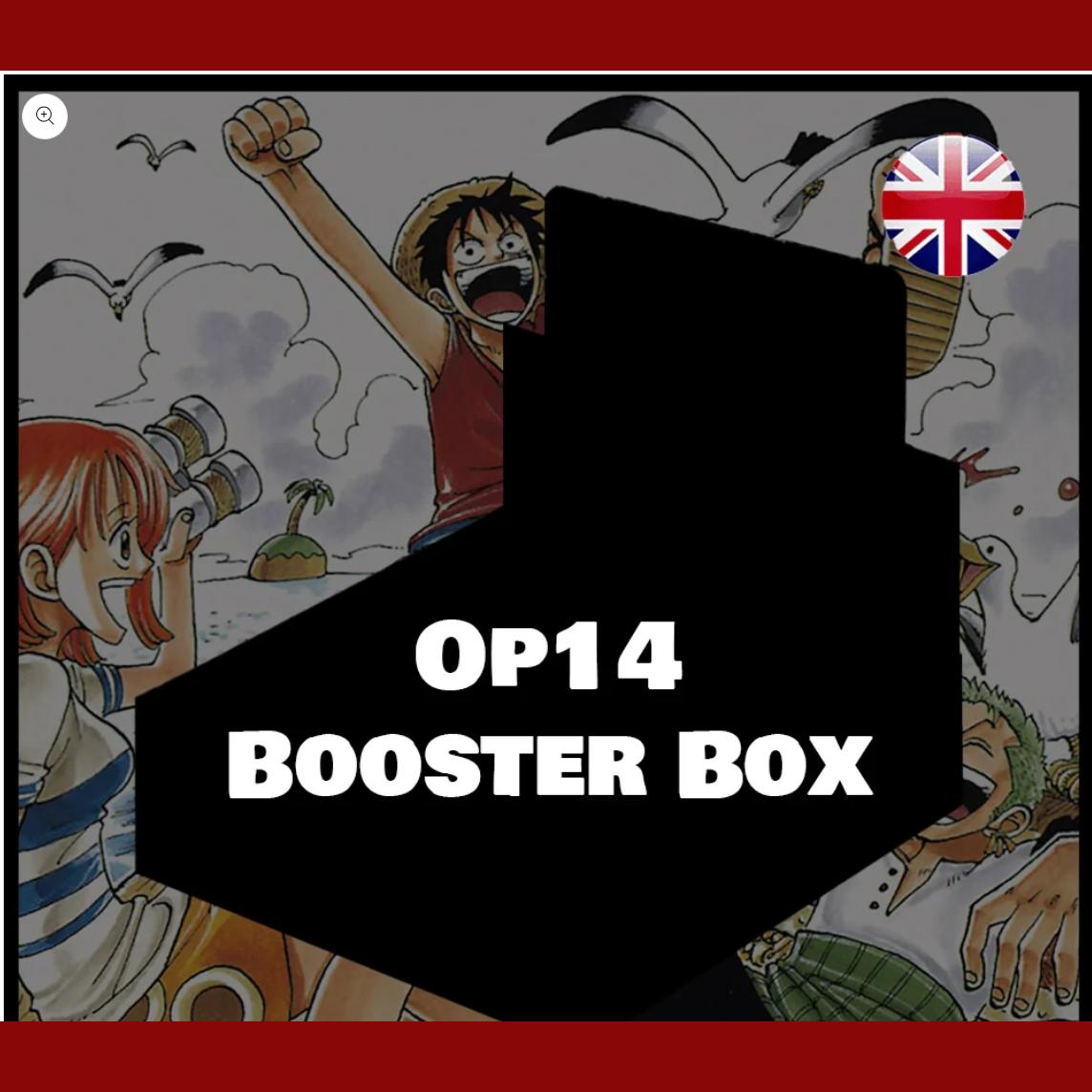 One piece Card game: THE AZURE SEA’S SEVEN- [OP14-EB04] Booster box (ENG Version)