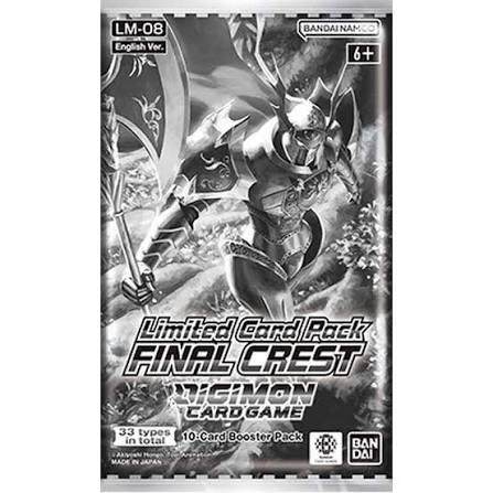 Digimon card game LM08 Final Crest Limited Booster Pack