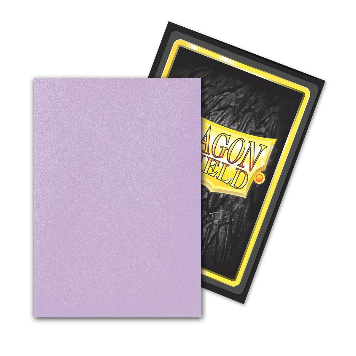 60 Small Dragon Shield Sleeves - Dual Matte Orchid