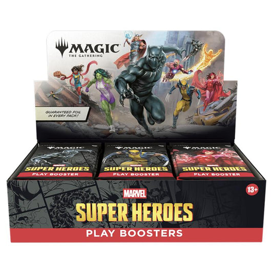 MTG - Marvel Super Heroes Play Booster Display (30 Boosters) - EN