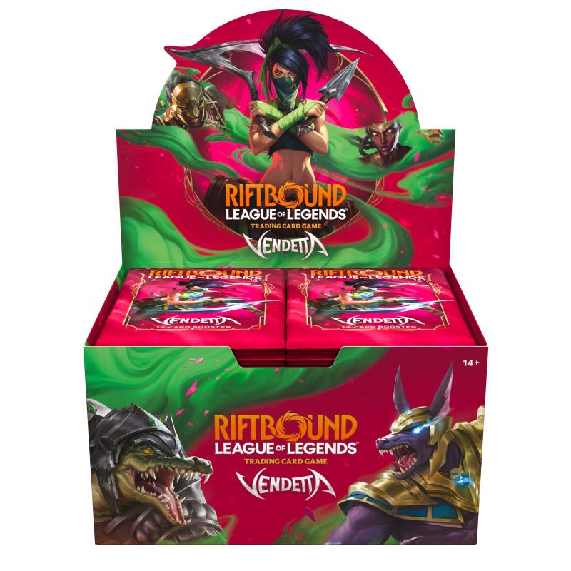 Riftbound: League of Legends TCG - Vendetta Booster Display (24 Boosters) - EN