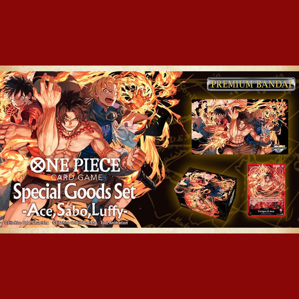 One Piece Playmat and Storage Box Set - Ace/Sabo/Luffy -