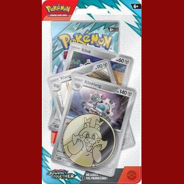 Pokemon TCG: Journey Together: Klinklang Premium Checklane Blister