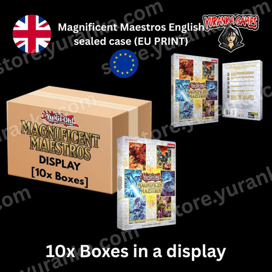 Yu-Gi-Oh Magnificent Maestros display (10x Tuckboxes)